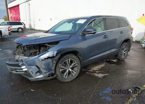 2019 Toyota Highlander Le from USA, damaged, VIN 5TDBZRFH7KS722548